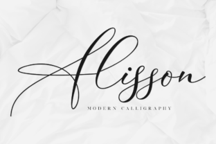 Alisson Script: A Stylish Font for Digital Marketing