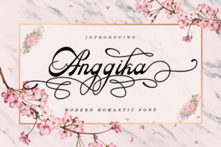 Anggika: A Romantic Handwritten Font