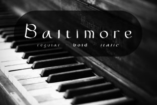 Baltimore: A Font That Speaks
