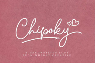 Chipoky: A Handwritten Font for Creative Marketing