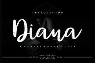 Diana Rough: A Handwritten Font for Creative Campaigns