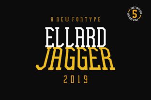 Ellard Jagger: A Vintage Serif Font