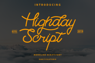 Highday Script: A Font That Sparks Creativity