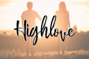 Highlove: A Handwritten Font for Real Campaigns