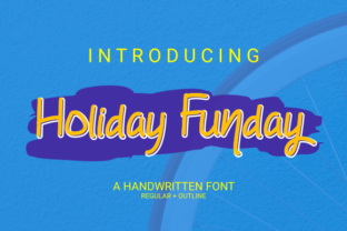 Holiday Funday: A Whimsical Font for Joyful Design