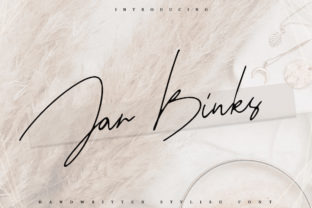 Jar Binks: A Handwritten Font for Elegant Design