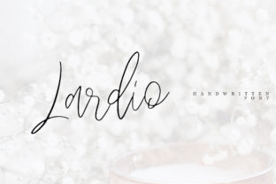 Lardio: A Stylish Handwritten Font