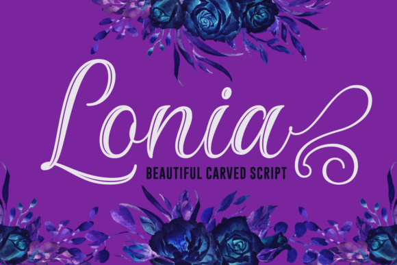 Lonia: A Handwritten Font for Elegant Design