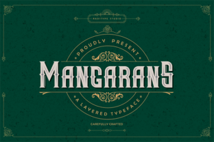 Mangarans: A Vintage Font for Bold Campaigns