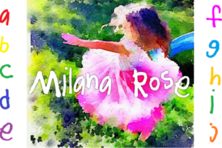 Milana Rose: A Whimsical Font for Creative Campaigns