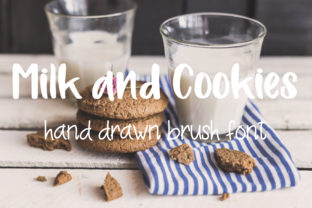 Milk and Cookies Font Review