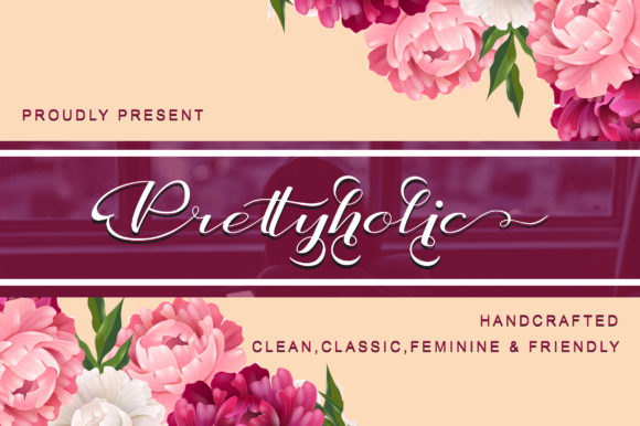 Prettyholic Font for Business Branding