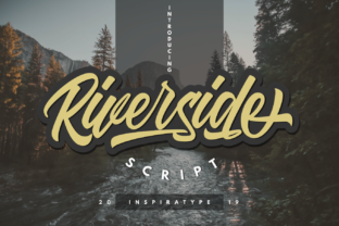 Riverside: A Handwritten Font for Creative Publishing