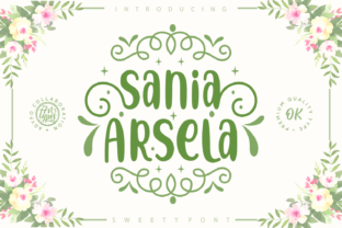 Sania Arsela: A Whimsical Script Font