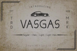 Vasgas: A Modern Sans Serif for Real Projects