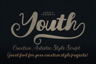 Youth: A Handwritten Font for Creative Makers